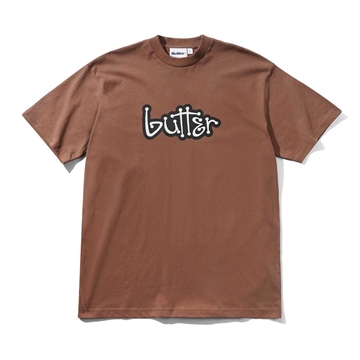 Butter Goods Connection Tee Brown